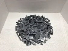 Lego Dark Gray Bricks and Pieces Lot