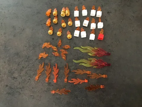 Lego flames lot