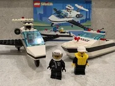 Vintage LEGO System 6344 Jet Speed Justice 100% Complete Instruction Manual 1993