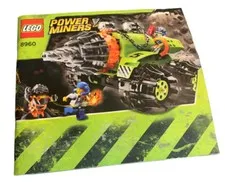 Instruction Book Only For LEGO POWER MINERS Thunder Driller 8960 