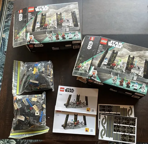 2x Lego Star Wars 75385 Complete Without Minifigures