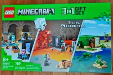 LEGO 66807 Minecraft 3 in 1 Infniti world 21252 21254 21255 Brand New Sealed Box