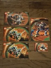 Lego Life On Mars Instructions Only 7301/7309 7311 7312 7313