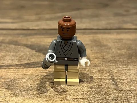 LEGO Star Wars 7261 Light Up Mace Windu sw0133 TESTED WORKING Sam Jackaon (Read)