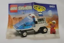 Vintage 1999 Lego Town 6453 Space Port Comlink Cruiser Instruction Manual Only