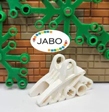 (S17 / 8 / 19) LEGO Bionicle 41668 Foot Foot 2 x 3 x 5 White