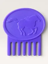 My Little Pony 2004 Mattel purple comb replacement Barbie