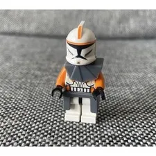 LEGO Star Wars Commander Cody Phase 1 Minifigure 212th Attack Battalion Orange