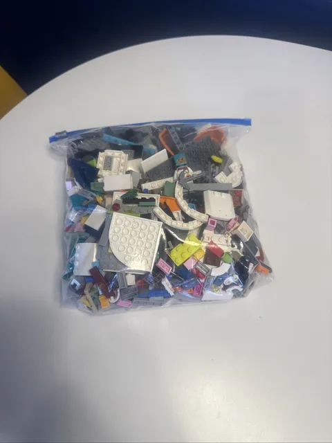 LEGO Bulk Lot 2+ LBS Genuine Bricks Parts Pieces + Minifigure Mixed Assortment