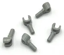 Lego 5 New Light Bluish Gray Hand Parts
