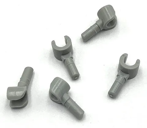 Lego 5 New Light Bluish Gray Hand Parts