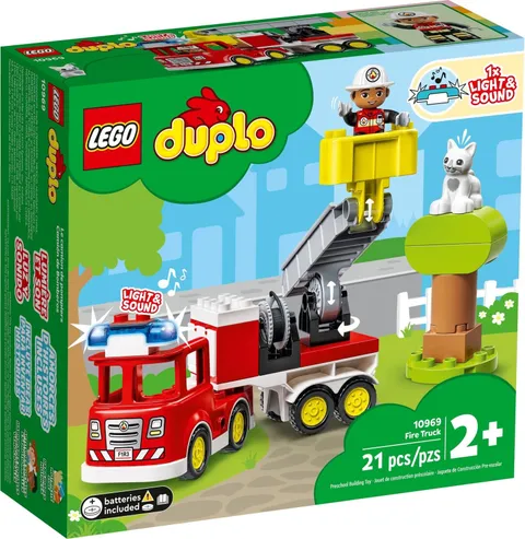 LEGO 10969 * FIRE TRUCK * DUPLO * NEW IN DAMAGED BOX, SEALED