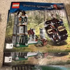 LEGO 4183 PIRATES OF THE CARIBBEAN THE MILL COMPLETE