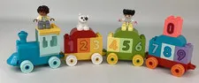 Lego Duplo My First Number Train Toddler Building Block Toy kid Figures Dog 100%