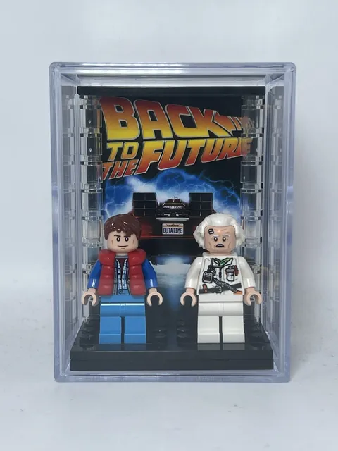 Collectible Force Pack For Lego Back To The Future Doc Brown & Marty McFly