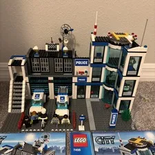 Lego City Police Station 7498 All Pieces No Box