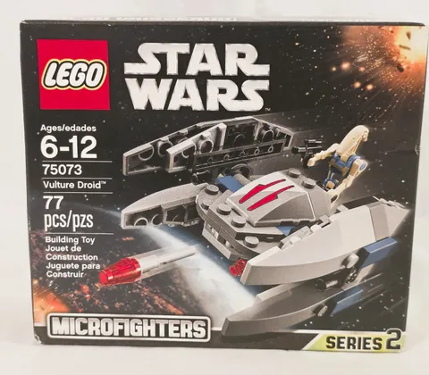 LEGO Star Wars 75073 Vulture Droid Microfighters Series 2 Sealed 77 Pcs NISB