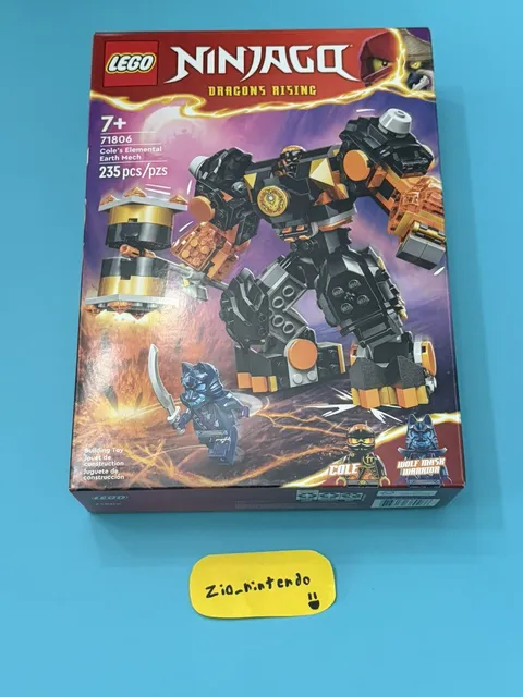 LEGO Ninjago Set 71806 [ Cole's Elemental Earth Mech ] NEW in Sealed Box