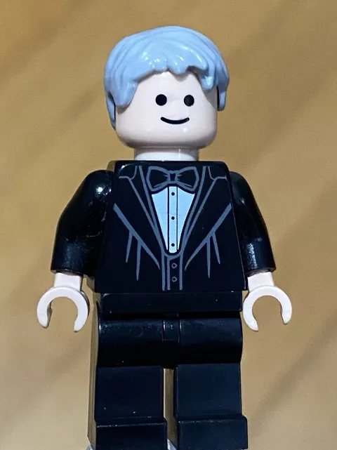 LEGO Father Grandfather Businessman Lawyer Attorney Politician, Black Tie Formal