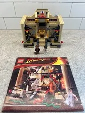 LEGO Indiana Jones: Indiana Jones and the Lost Tomb (7621) Complete With Manual!