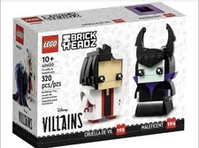 LEGO BrickHeadz 40620 Cruella De Vil & Maleficent Disney Villains Sealed New