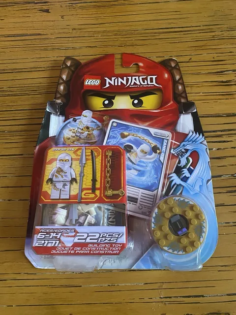 LEGO 2171 Ninjago ZANE DX Minifigure WHITE DRAGON NINJA Spinjitzu 4611474 New