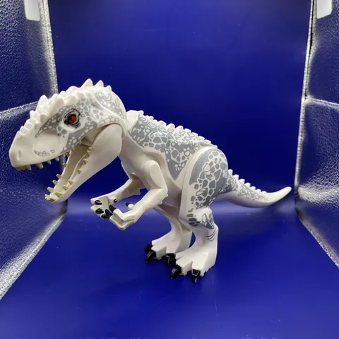 LEGO® Part indorex01 - Dinosaur Indominus rex with Dark Bluish Gray Spots