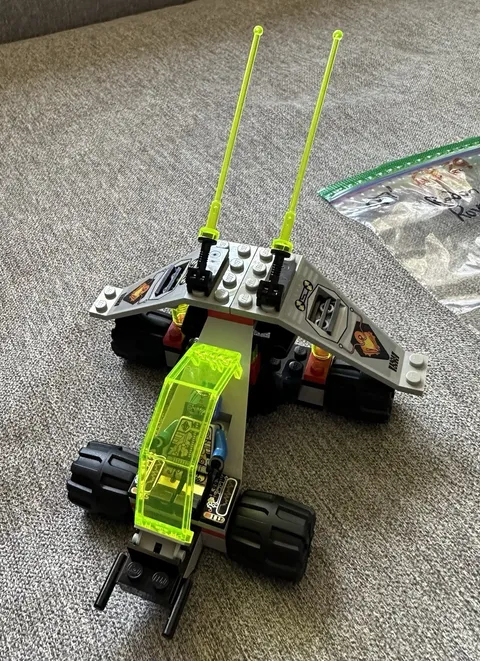 1997 Radon Rover 6829 Lego Complete Set with No Manuel/No Box(50 pcs.)