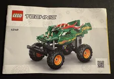 LEGO Technic Monster Jam Dragon 42149 Instruction Manual Booklet