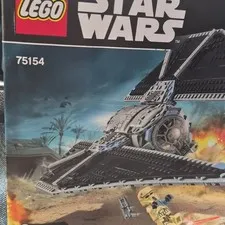 Lego Star Wars TIE Striker Walker Ship Instruction Manual Booklet ONLY 75154