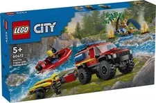 LEGO ® City 60412 fire brigade off-road vehicle with lifeboat