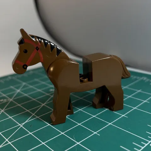 LEGO Brown Horse Animal Minifigure Vintage Castle CMF Lot Rare Retired HTF Old