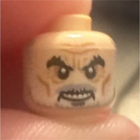 LEGO Minifigure head count duly rare version