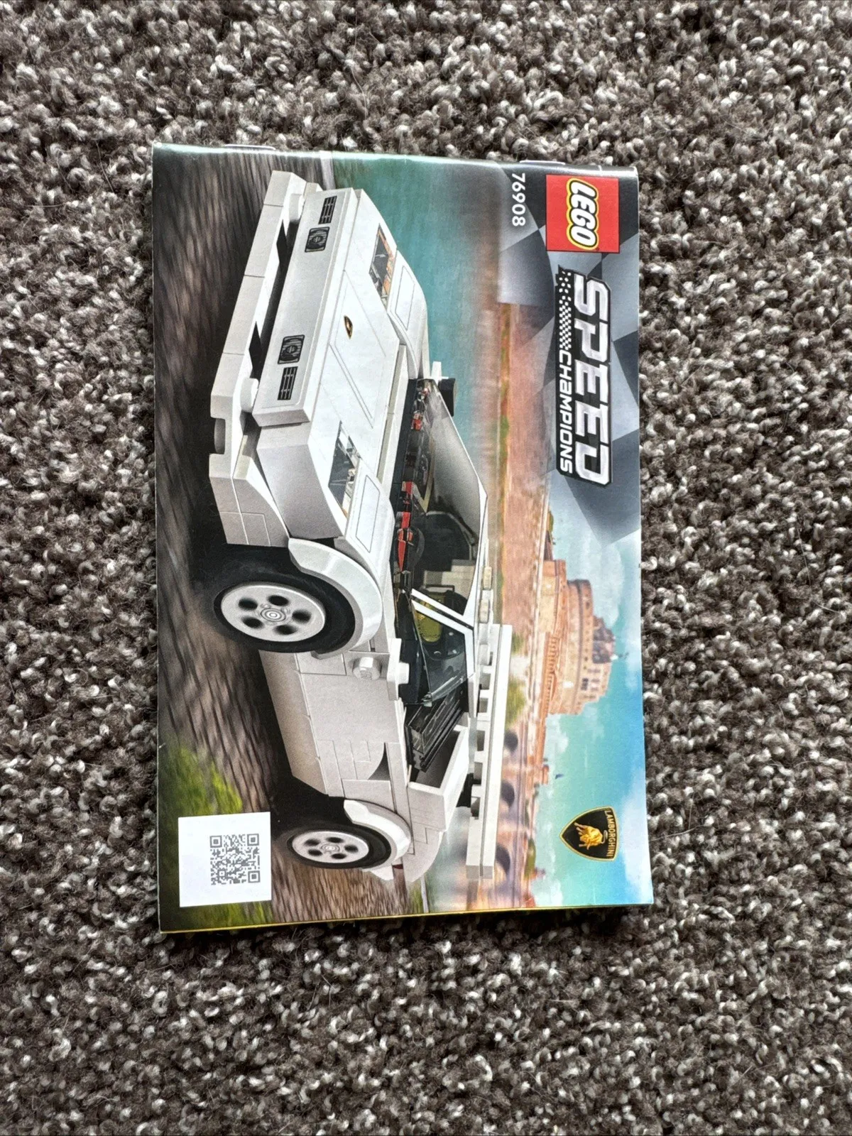 LEGO SPEED CHAMPIONS Lamborghini Countach 76908 Manual ONLY 