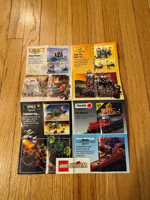 Lego System Catalog Lego Club Pamphlet