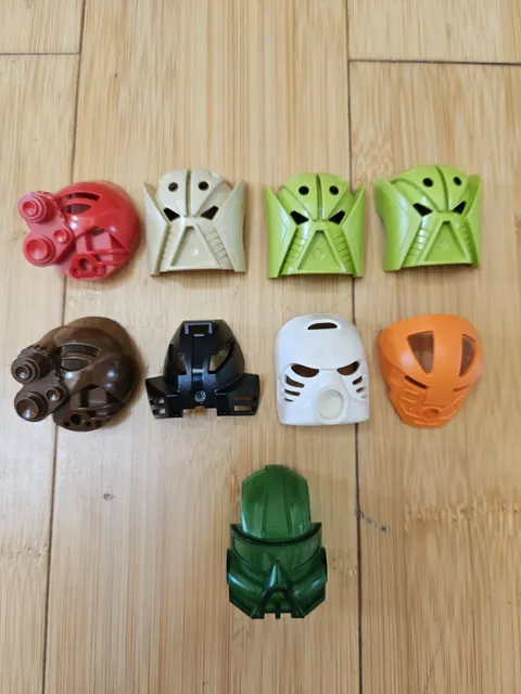 LEGO Bionicle 8525 Kanohi Mask Pack Rare Masks Limited Edition 