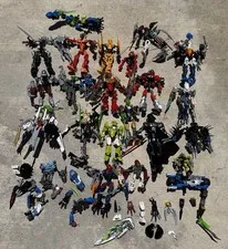 Lego Bionicle and Hero Factory Incomplete Figures/ Parts Mega Lot Over 6lbs!