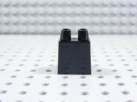 LEGO Black Plain Blank Skirt Dress Minifig BL