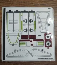 LEGO Sticker Sheet for Set 75342 Star Wars Republic Fighter Tank