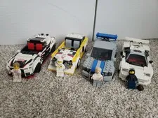Lego Racing Cars Lot 76908, 76917, 76897, 76896 Read Description 