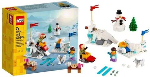 LEGO Winter Snowball Building Set 40424 149pcs Pretend Play Toy Snow