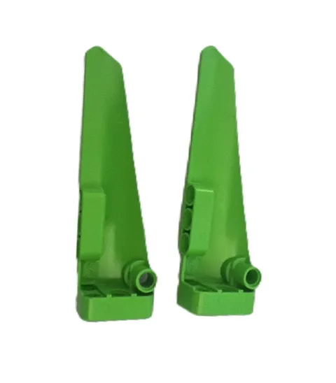 LEGO Parts - Green Technic, Panel Fairing # 6 - No 64393 2 Pieces