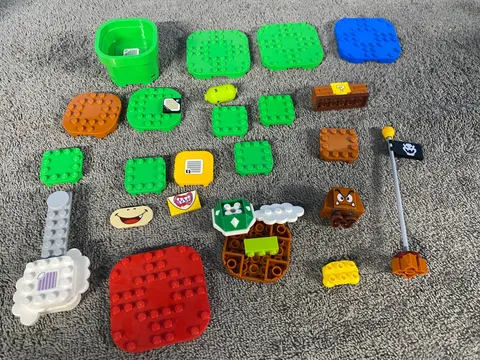 LEGO Nintendo Super Mario 71439 Parts Pieces Scanner Goomba Bowser Pipe