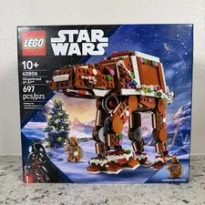 LEGO Star Wars Gingerbread AT-AT Walker 40806 Build & Box Only No Minifigure