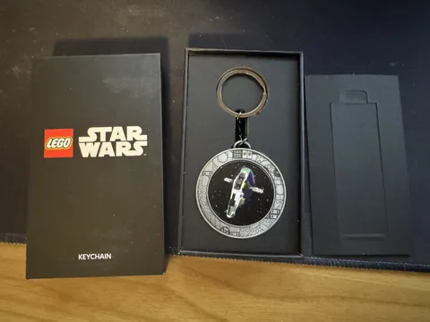 Lego Star Wars Jango Fett’s Starship / Slave 1 Key Chain 5009394 Keychain New