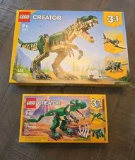 Lego CREATOR 3 in 1 T-REX DINOSAURS - #31151 Sealed New Box 626 Pieces! + 31058