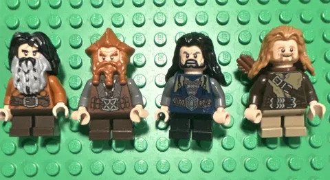 LEGO The Lord of the Rings Minifigure Lot of 4
