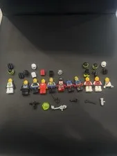 Vintage LEGO Space Minifigure Lot of 11 M-Tron Blacktron Spyrius Futuron Parts