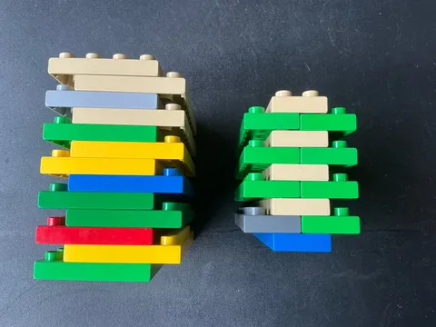 Lego Duplo Lot Of (14) 4x8 & (13) 2x8 Stud Baseplate Base Pieces
