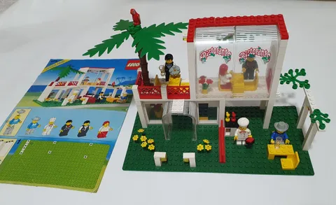Lego 6376 Breezeway Cafe, Restaurant, Lego System, City Town Cafe